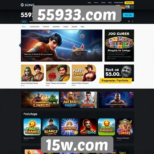 Análise da infraestrutura do site 55933.com